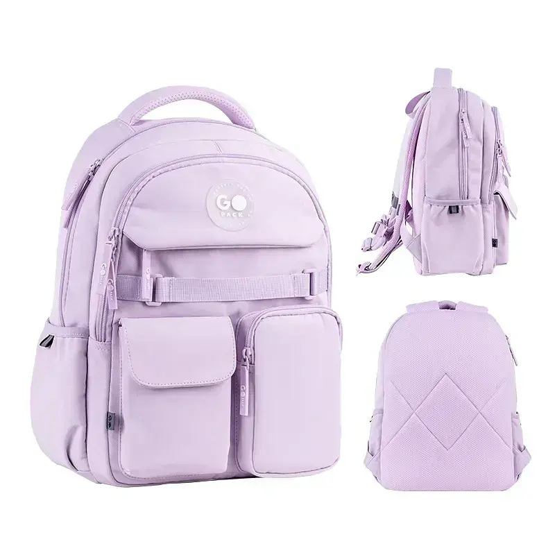 Рюкзак "GoPack" Education 2від. 4карм. бузковий №GO26-183M-1 - фото 11