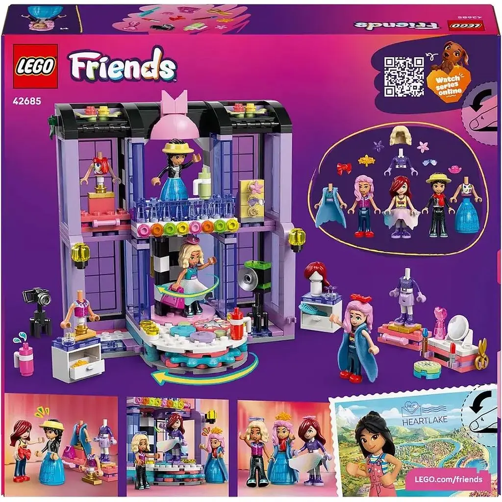 Конструктор LEGO Friends Модный показ в Хартлейк-Сити 410 деталей (42685) - фото 8