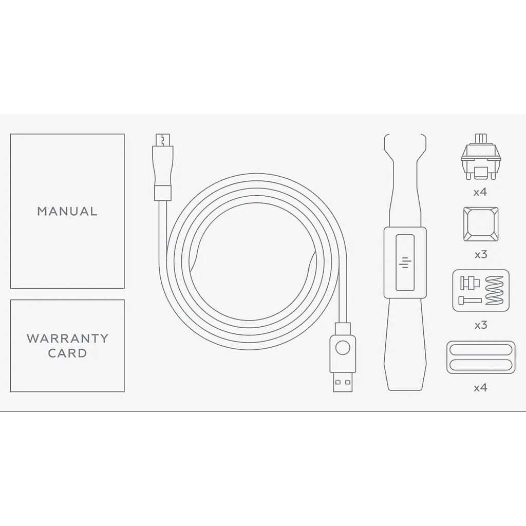 Клавіатура Dark Project ALU87B Bushido ANSI ENG/UA (DPKB_BUSHIDO_87_ANSI_UA) [123181] - фото 8