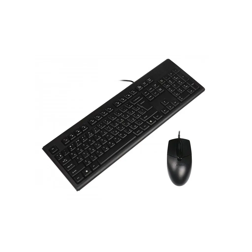Комплект A4Tech KR-8372 USB Black - фото 4