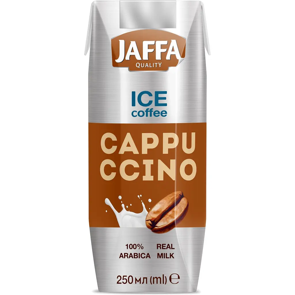 Упаковка кавового напою Jaffa Cappuccino Ice Coffee з молоком 3.75 л (0.25 л х 15 шт.) - фото 2