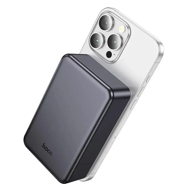 Акумулятор портативний Hoco J160B Original PD 20W magnetic power bank 20000mAh бездротова зарядка - фото 6