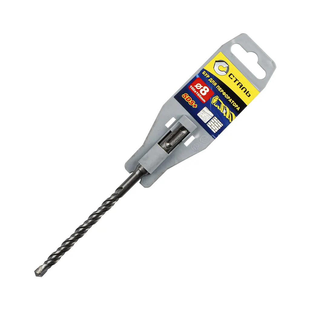 Свердло Сталь SDS-plus 8х160 мм