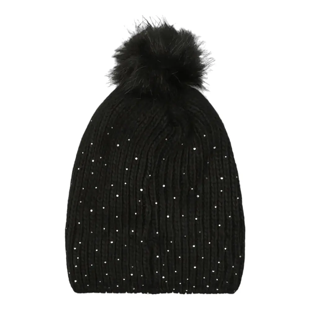 Шапка CMP Woman Knitted Hat with Pompom Black (1097-5505402-U901 UNI) - фото 2