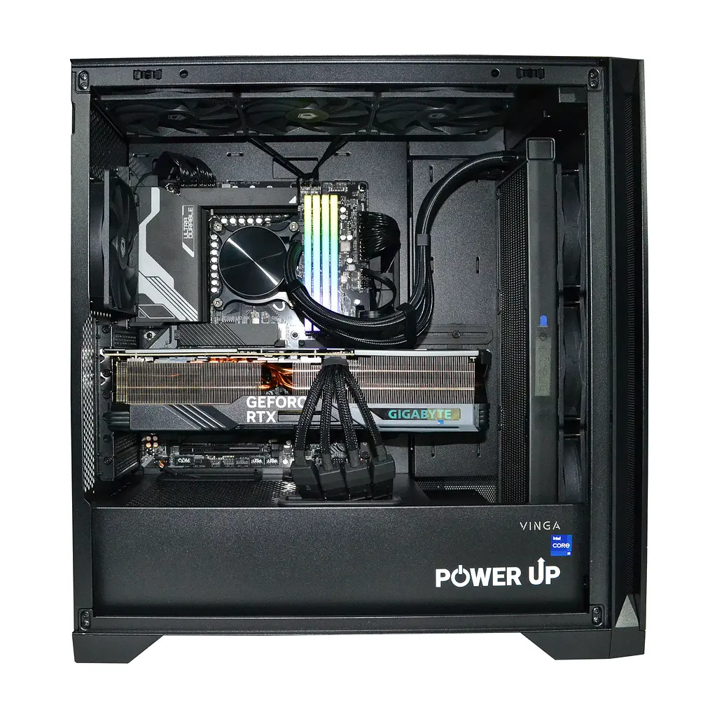 Робоча станція Power Up Desktop #580 Ryzen 9 9900x/64 GB/HDD 6 TB/SSD 2TB/GeForce RTX 5080 16 Gb - фото 2