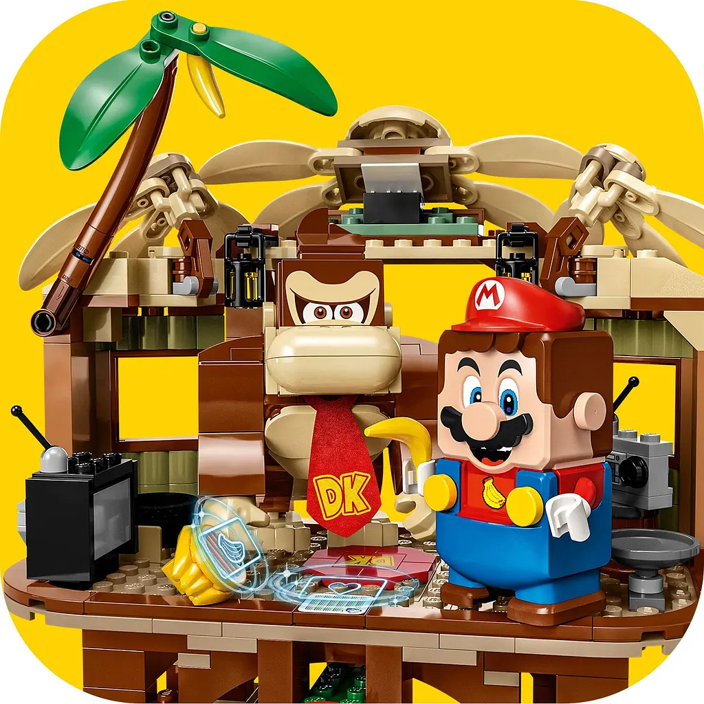 Конструктор LEGO Super Mario Дом на дереве Донки Конг. Дополнительный набор 555 деталей (71424) - фото 6