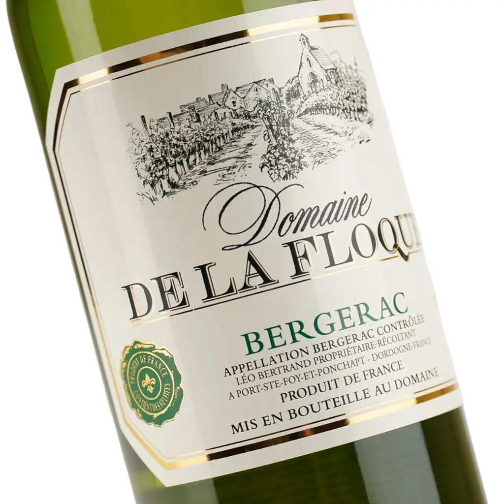 Вино Domaine de la Floque 2022 AOP Bergerac біле сухе 0.75 л  - фото 5