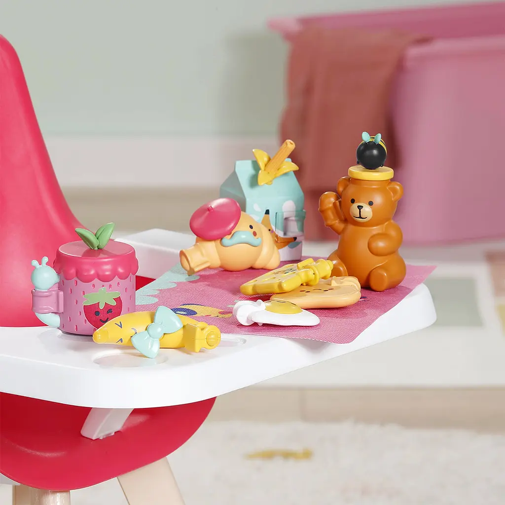 Ігровий набір Baby Born серії Click&Play Сніданок для ляльки (839775) - фото 3