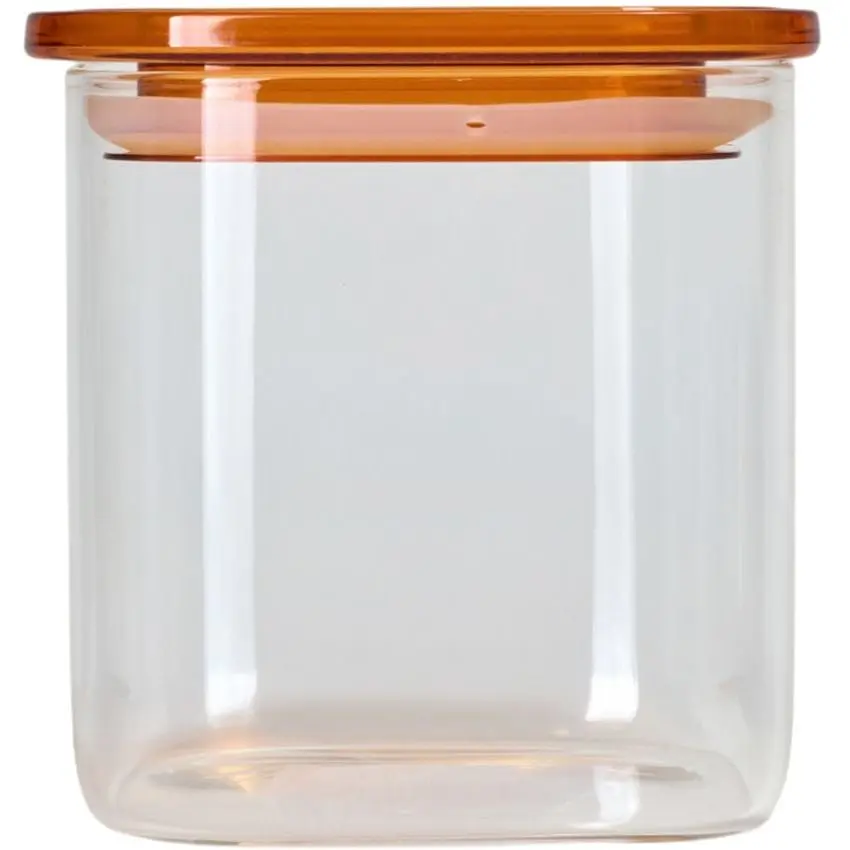 Ємність для зберігання MBM HOME 800 мл прозора (KP-146 S T/ORANGE)