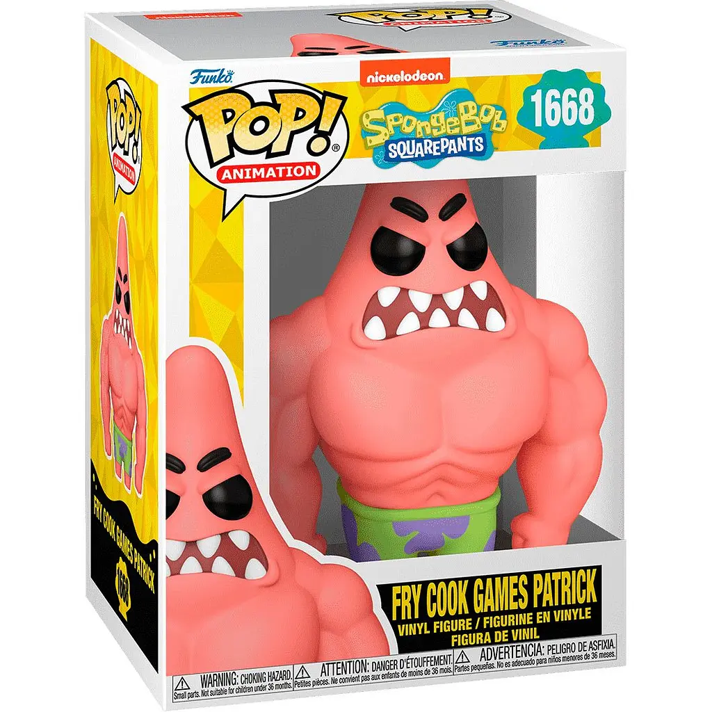 Фігурка Funko Pop! SpongeBob SquarePants: Спортивний Патрік 12.7см (75736) [132477] - фото 3