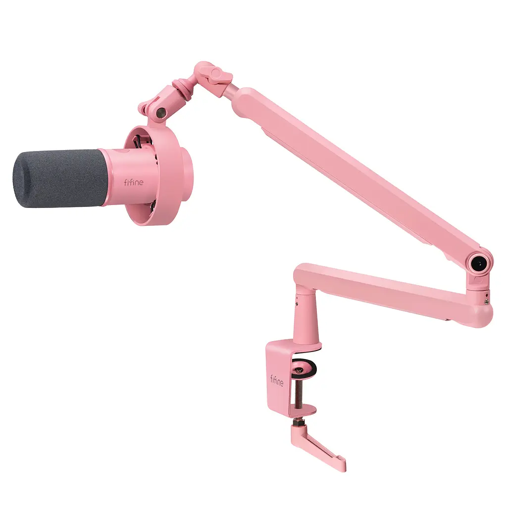 Мікрофон Fifine Pink динамічний USB/XLR (T688P) - фото 3