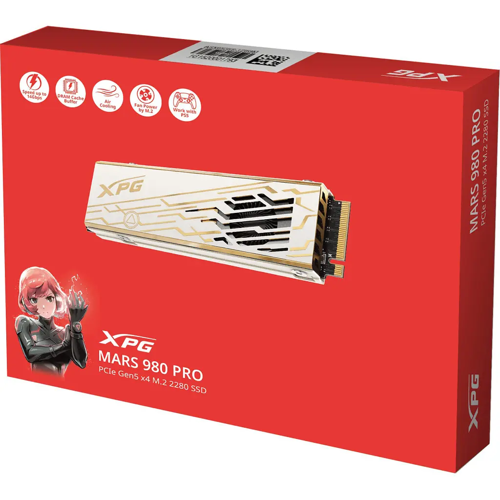 Накопичувач SSD M.2 2280 2TB XPG MARS 980 PRO ADATA (SMAR-980P-2TCI) - фото 6