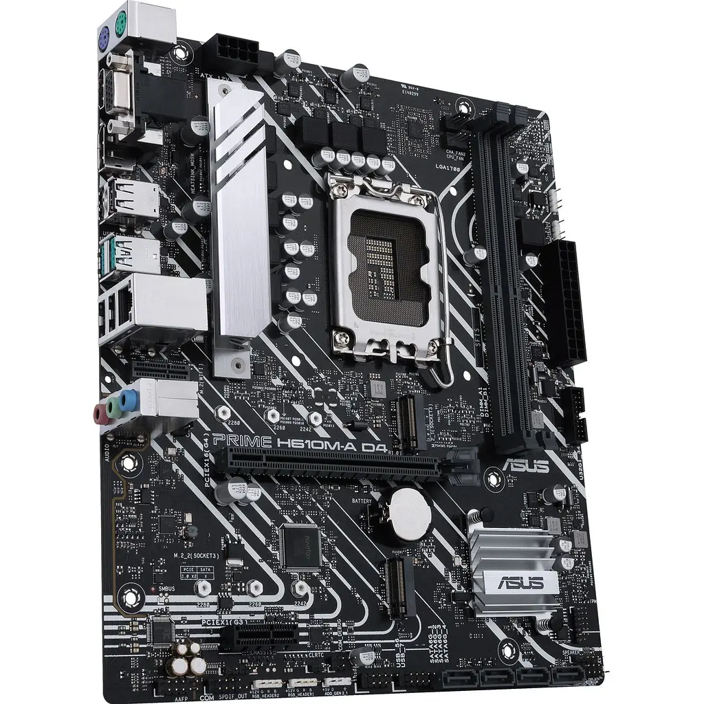 Материнская плата Asus Prime H610M-A D4-CSM [147093] - фото 4
