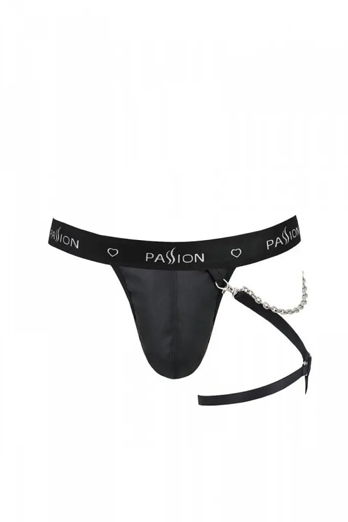 Чоловічі стрінги Passion Free Your Senses Thong Bill 058 S/M чорний - фото 4