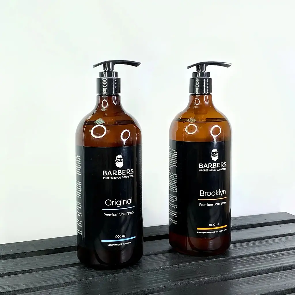 Шампунь для чоловіків Barbers Original для щоденного використання 1 л - фото 5