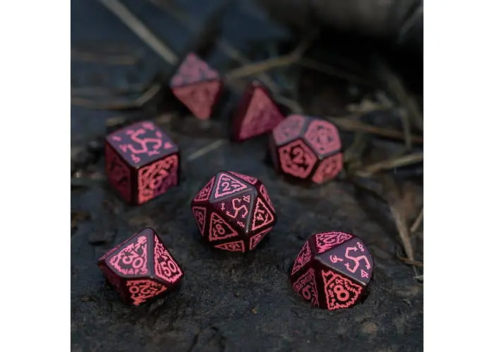 Набір кубиків The Witcher Dice Set. Crones - Whispess , 7 шт. (SWCR03) - фото 3