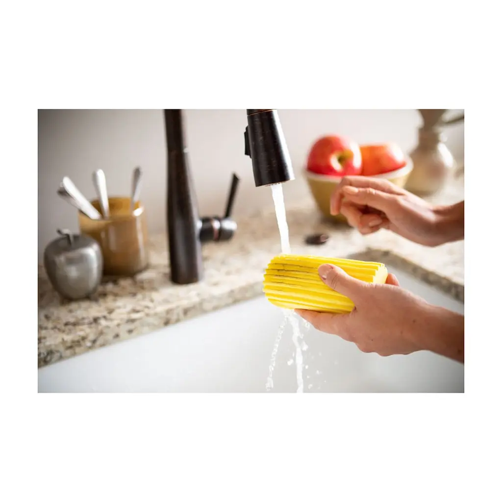 Губка для прибирання Scrub Daddy Damp Duster Для пилу Жовта (5060481022774/5060481023795) - фото 5