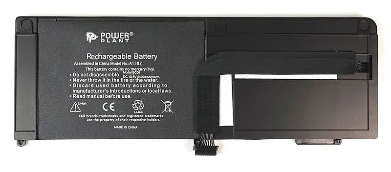 Акумулятор PowerPlant для ноутбуків APPLE MacBook Pro 15.4" (A1286, A1382) 10.8V 5200mAh (NB420100) - фото 2