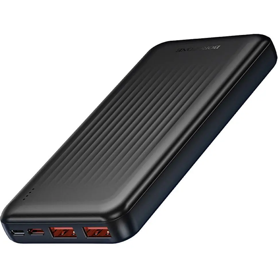 Зовнішній акумулятор Borofone BJ80 Clever 10000mAh 22.5W Black [161193] - фото 3
