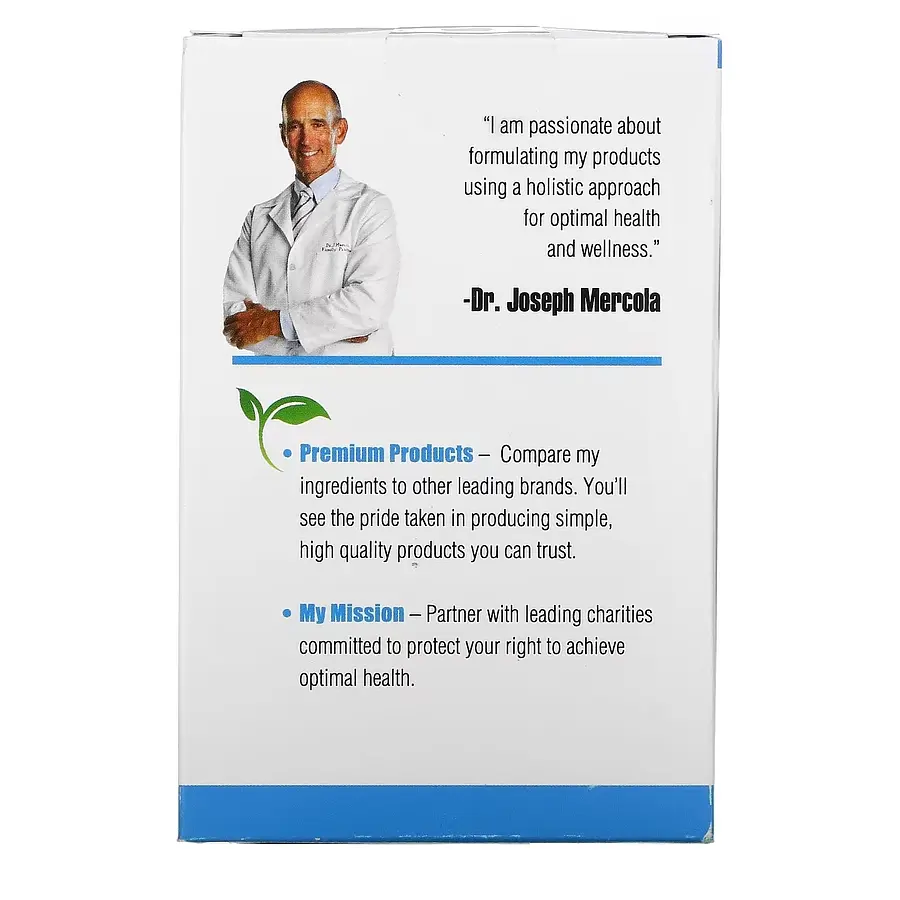 Пробиотики и пребиотики Dr. Mercola Complete Probiotics for Kids, 30 пакетиков - Малина - фото 3