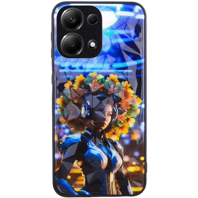 TPU+PC чохол Prisma Ladies для Xiaomi Redmi Note 13 Pro 4G / Poco M6 Pro 4G Cyberpunk - фото 2