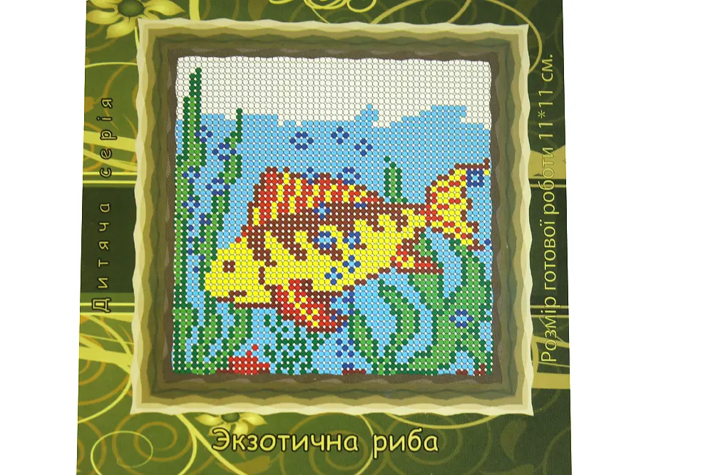 Набір для вишивання нитками, 11х11 см, ДК-12