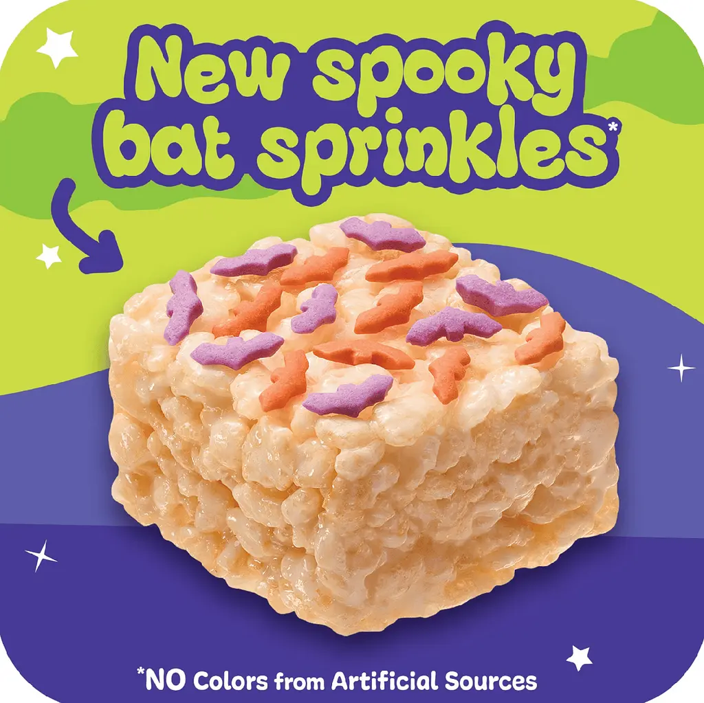 Рисові батончики Kellogg's Rice Krispies Treats Spooky Minis 60 шт, 660г - фото 3