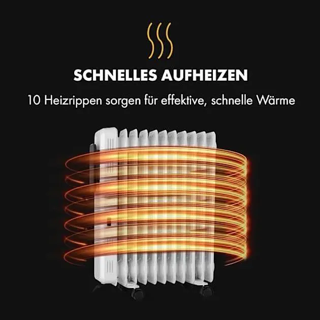 Масляный обогреватель Klarstein Thermaxx Elevate Smart (10035276) - фото 6