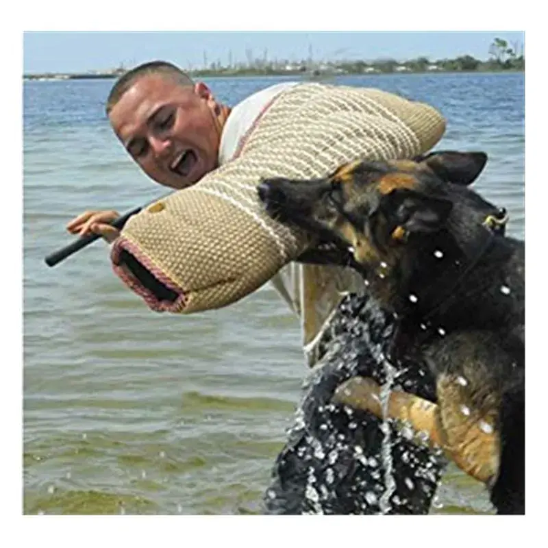 Рукав для дресирування собак Derby Dog Training Bite Sleeve, Бежевий - фото 4
