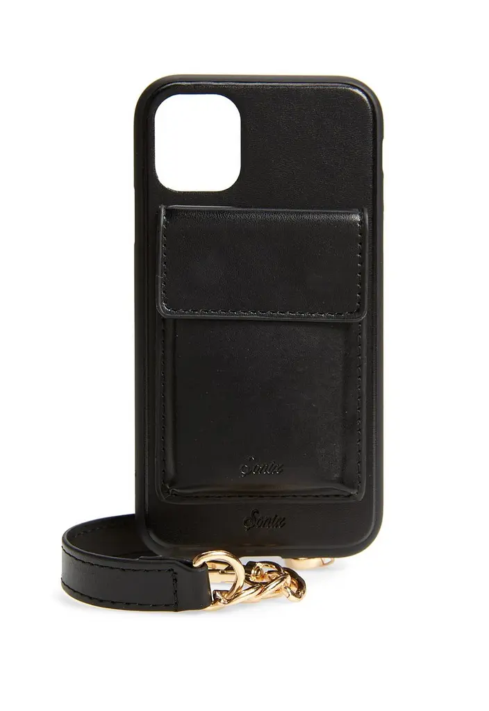 Чохол шкіряний протиударний Sonix Leather для iPhone 11 Pro Max (6.5") Black - фото 8