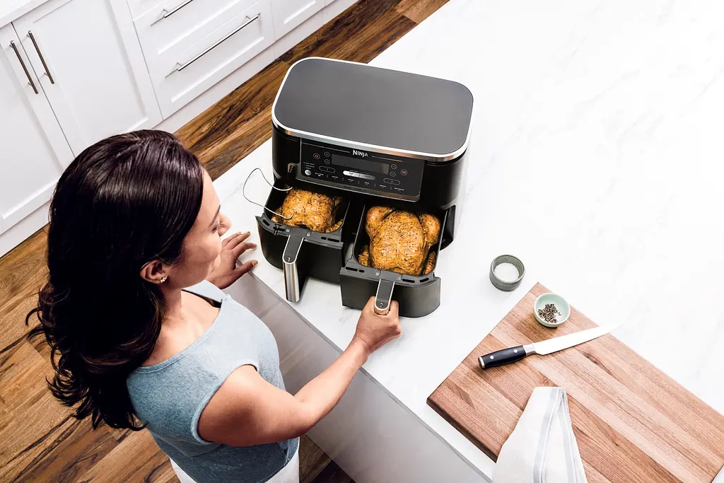 Двухзонная мультипечь Ninja Foodi MAX с системой Smart Cook (AF451EU) - фото 8