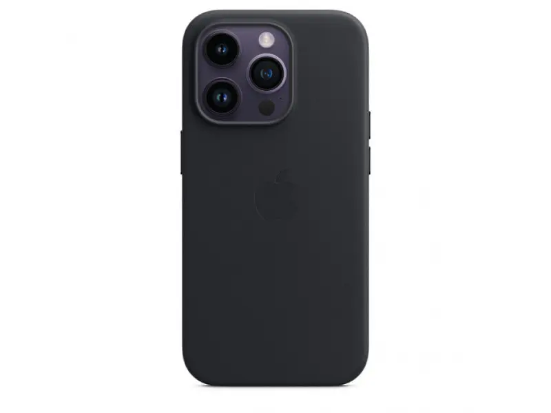 Чохол Apple IPhone 14 Pro Leather Case with MagSafe - Midnight (MPPG3)