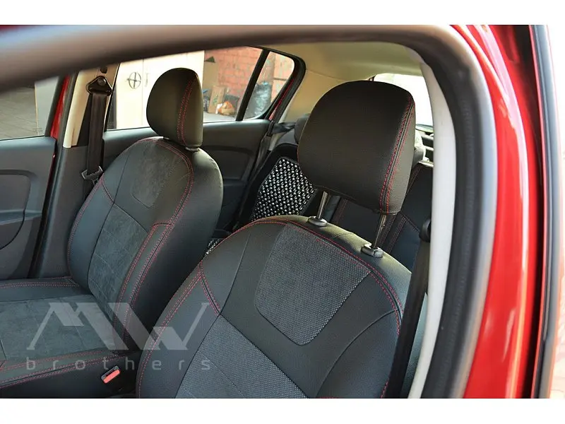 Авточохли модельні MW Brothers для Renault Logan II c 2013 - фото 3