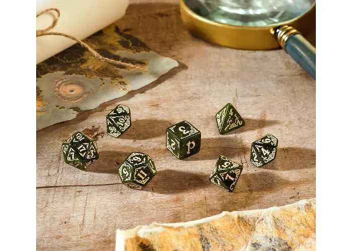 Набор кубиков Pathfinder Dice Set: Arcadia , 7 шт. (SPAT30) - фото 4