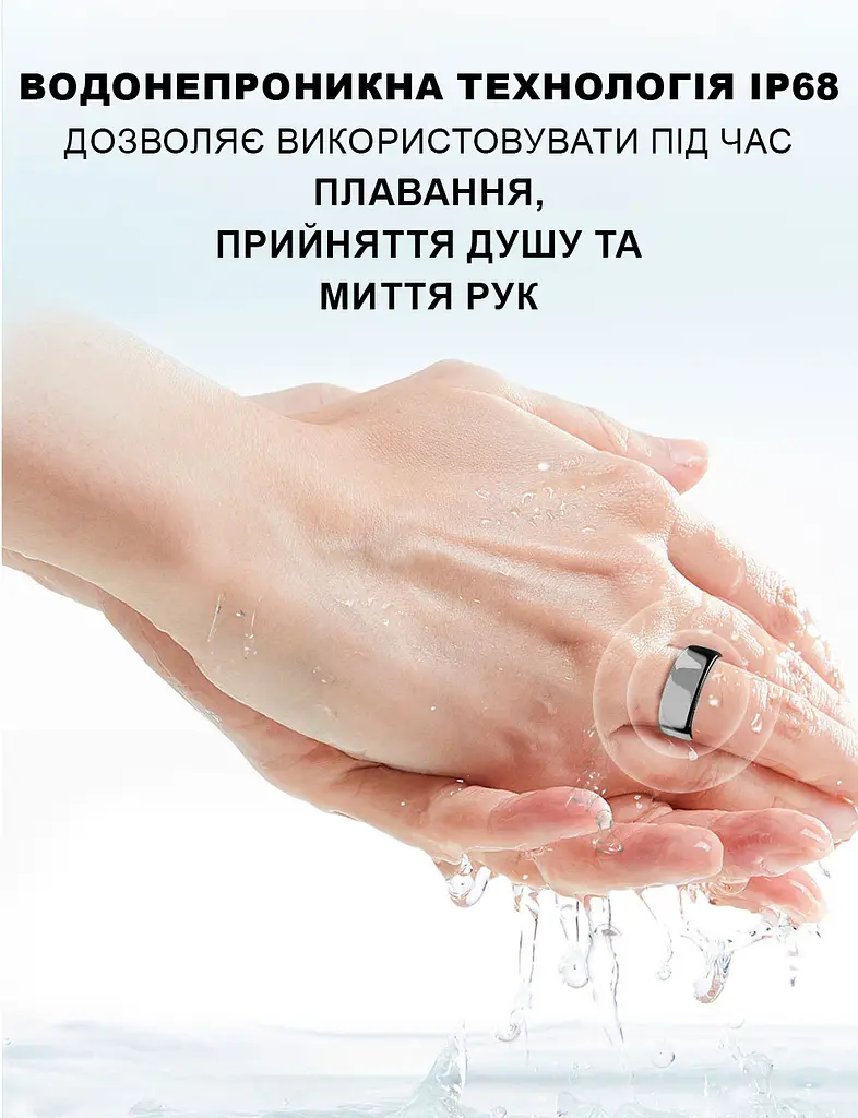 Смарт-кольцо трекер сна Somni Ring под Окружность пальца 54-70мм 7 размеров 7 (1195-02) - фото 6