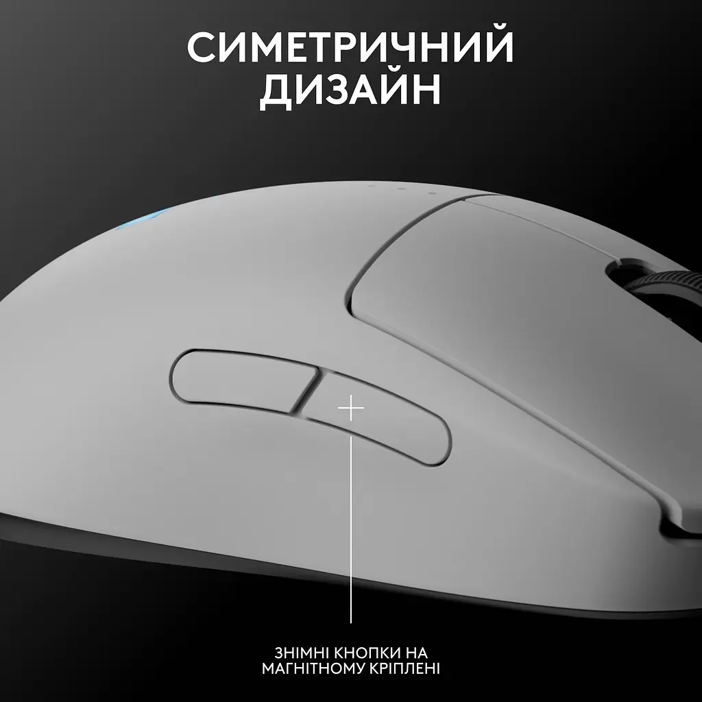 Миша бездротова Logitech G Pro 2 Lightspeed White (910-007302) - фото 2