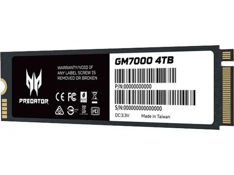 SSD-накопичувач Acer Predator GM7000 4 TB (BL.9BWWR.107) - фото 5