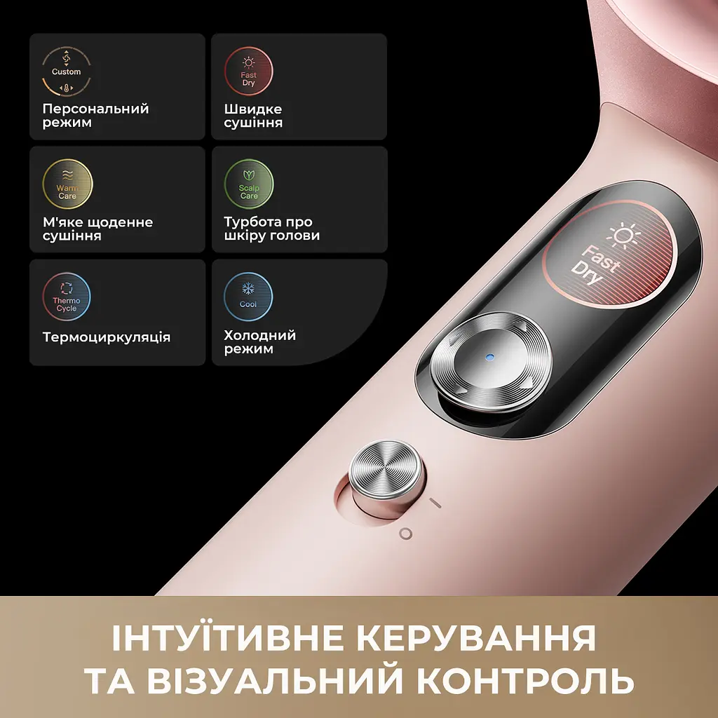 Фен MOVA Aero C Mist Pink (AMSU10-PK) - фото 7