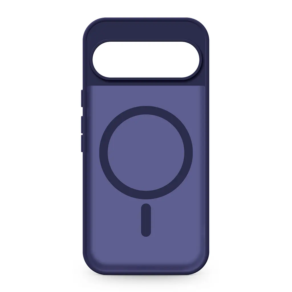 Чехол для Google Pixel 9 Pro XL, Uniq MagCase, синий, противоударный, панель-накладка с MagSafe, ударопрочный TPU+PC, с магнитом MagSafe, поддержка полноценной беспроводной зарядки, ArmorStandart (ARM80916) - фото 2