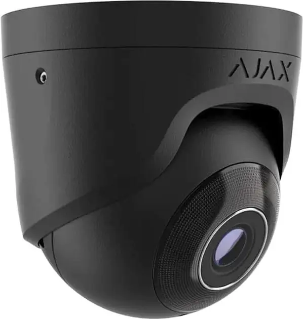 IP-Камера дротова TurretCam, 8мп, 4мм, Poe, True WDR, IP 65, ІЧ 35м, аудіо, кут огляду 75°до 85 Ajax teh0016048 - фото 3