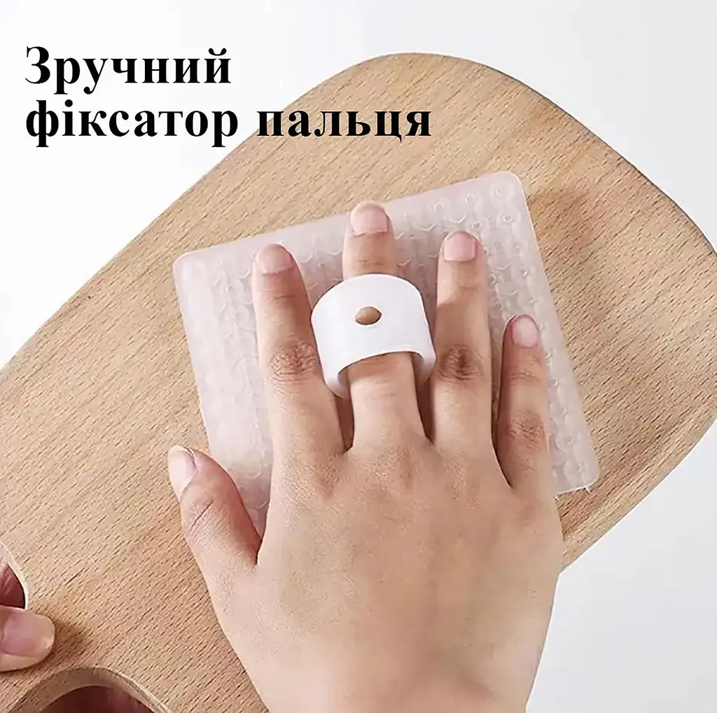 Силіконова щітка для миття овочів та фруктів скребок з ручкою для яблук, картопля, морква, посуду, Kitchen Master Білий 87428 - фото 11