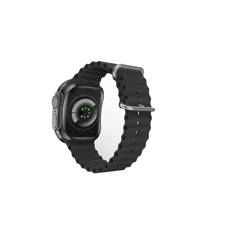 Смарт-годинник W&amp;O X10 Ultra 3 49mm. 300 mAh. IP67 Black - фото 11