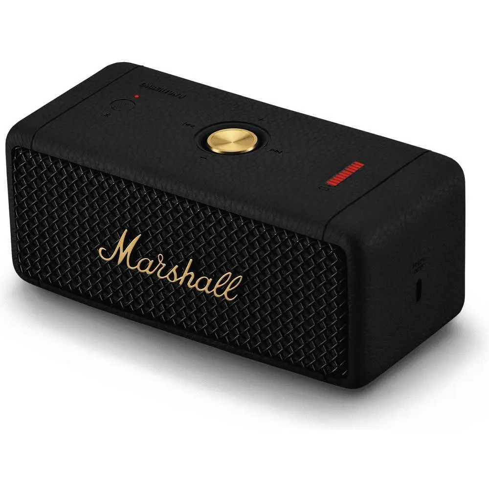 Портативна колонка Marshall Emberton II Black and Brass (1006234) - фото 3