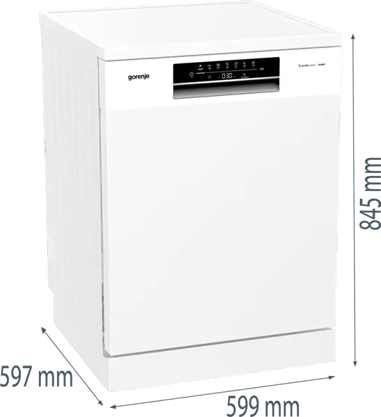 Посудомийна машина Gorenje GS643E90W - фото 15