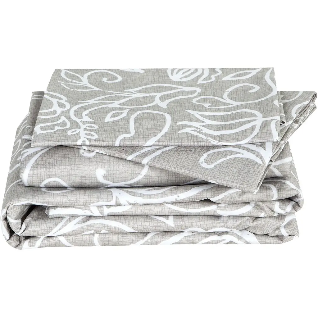 Комплект постельного белья Soho Полуторный 150 x 200 см Flover Beige (PATTERN 6-S) - фото 2