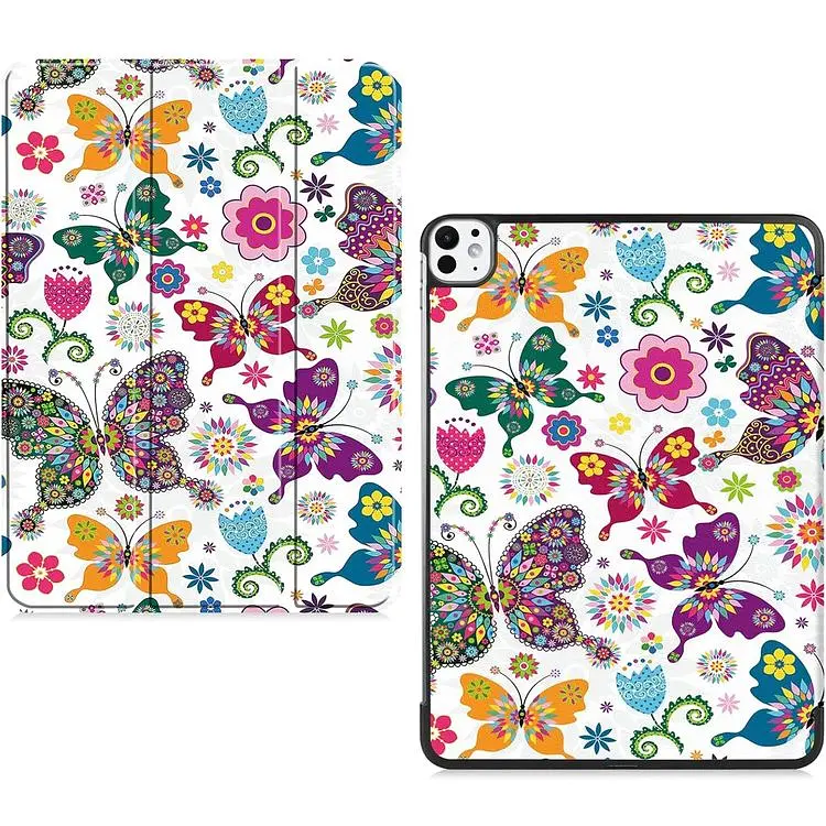 Чехол-книжка BeCover Smart Case для Apple iPad Pro 11" M4 2024 Butterfly (711631) - фото 3