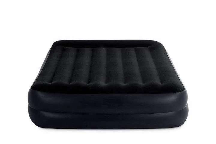Двоспальне надувне ліжко Intex 64124 Pillow Rest Raised Bed з вбудованим електронасосом 152 x 203 x 42 с - фото 6