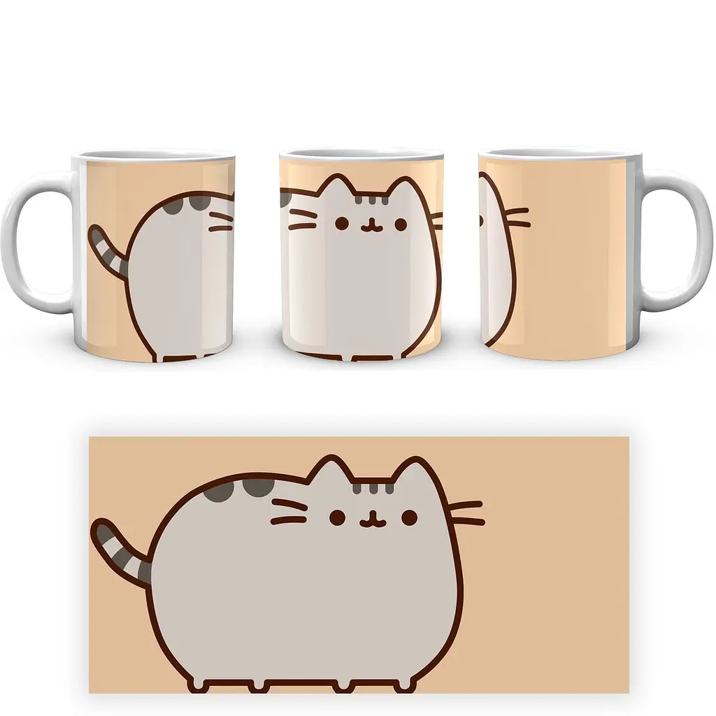 Кухоль GeekLand Pusheen Пушин PC 02.17 330 мл білий - фото 4