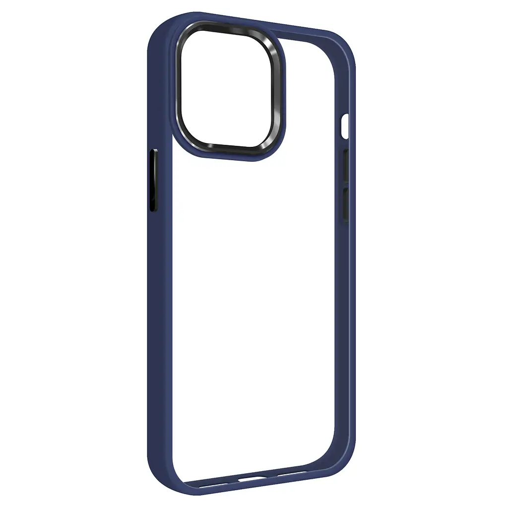 Чехол для Apple iPhone 14 Pro Max, Unit, синий, прозрачный противоударный чехол-накладка из TPU и поликарбоната (PC), с защитными бортиками, защита всего корпуса от ударов и царапин, ArmorStandart (ARM62483) - фото 2