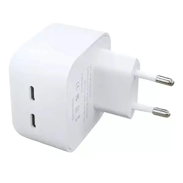 Блок питания для ноутбука Apple 35W Dual USB-C Port Compact Power Adapter (MNWM3) BOX [72788] - фото 2